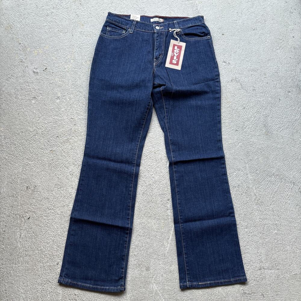 Vintage Y2K Levi's 550 Women’s Denim Jeans Dark Wash Relaxed Boot Cut 10 M